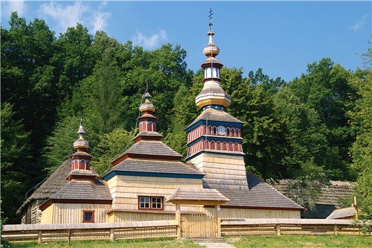 Skanzen v Bardejovských kúpeľoch - múzteum ľudovej architektúry